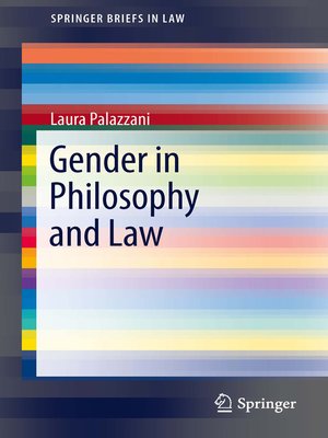 cover image of Gender in Philosophy and Law